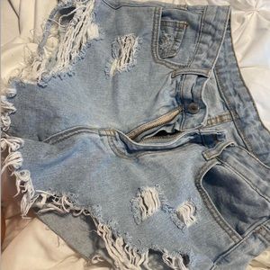 Jean shorts